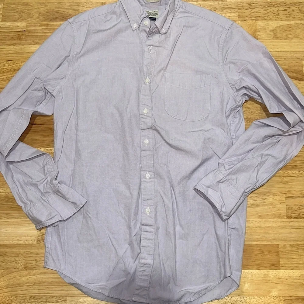 J. Crew Purple Casual Button Down Shirt